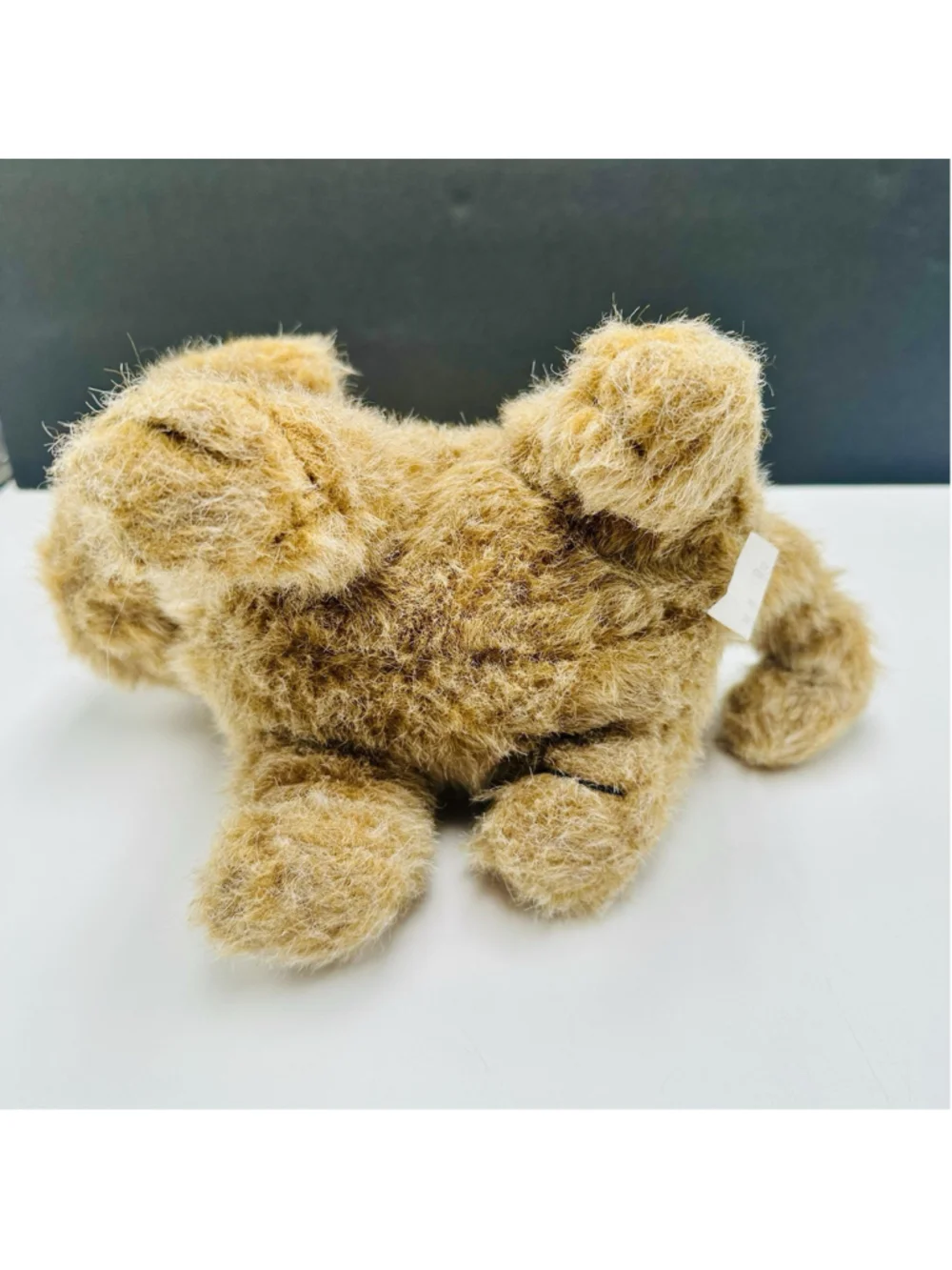 VTG K. B. Bros Puppy Dog Plush 9 Inch Brown Stuffed Animal KB 1980s